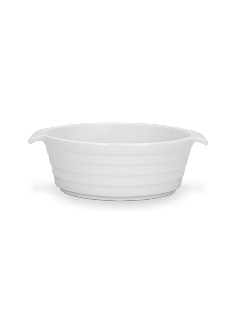 Fissman 3-Piece Round Baking Dish 12x4.5cm/220ml Porcelain  - Image 3