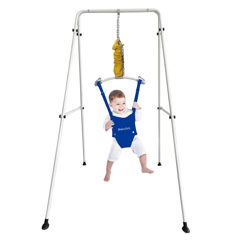 HI SUYI Baby Door Jumper and Bouncer with Stand for Active Babies That Love to Jump and Have Fun Toddler Infant - Image 1