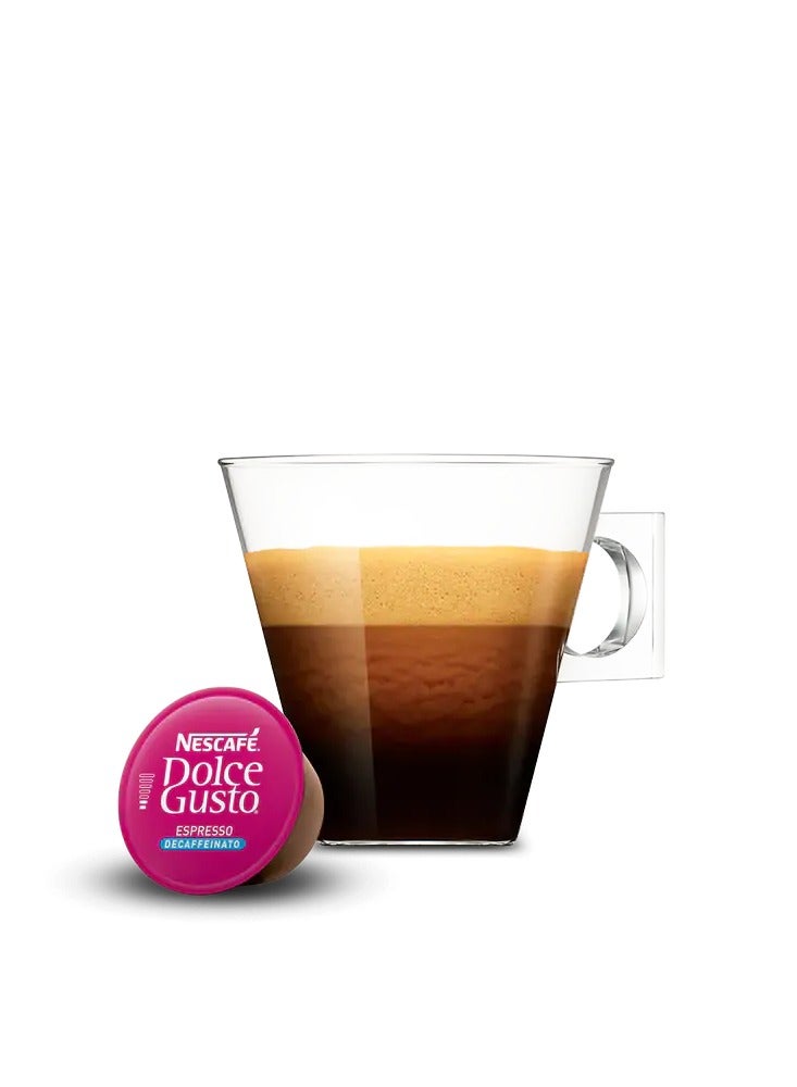 دولسي قوستو كبسولات إسبريسو منزوعة الكافيين ١٦ كبسولة - Image 2