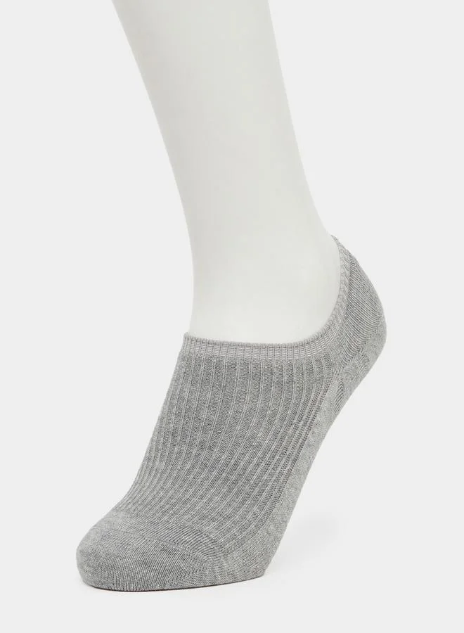 ستايلي Styli Set of 3 - Solid No Show Socks