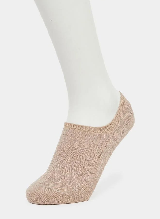 ستايلي Styli Set of 3 - Solid No Show Socks