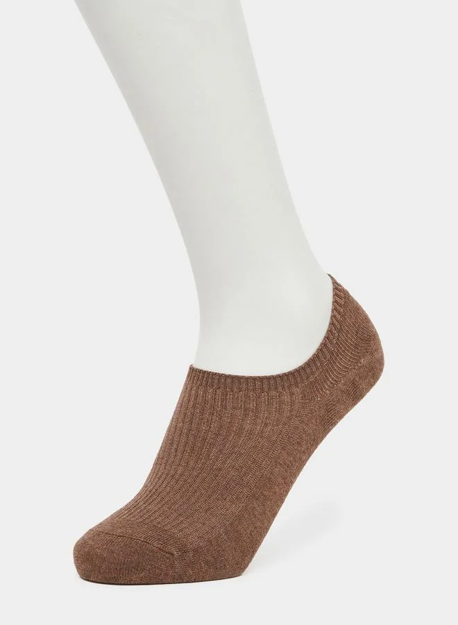 ستايلي Styli Set of 3 - Solid No Show Socks