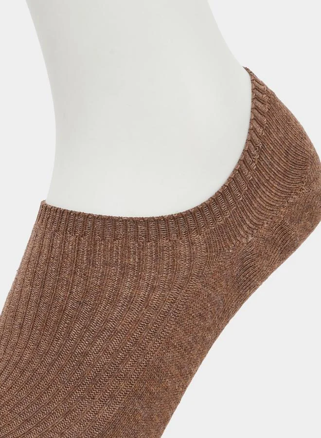 ستايلي Styli Set of 3 - Solid No Show Socks