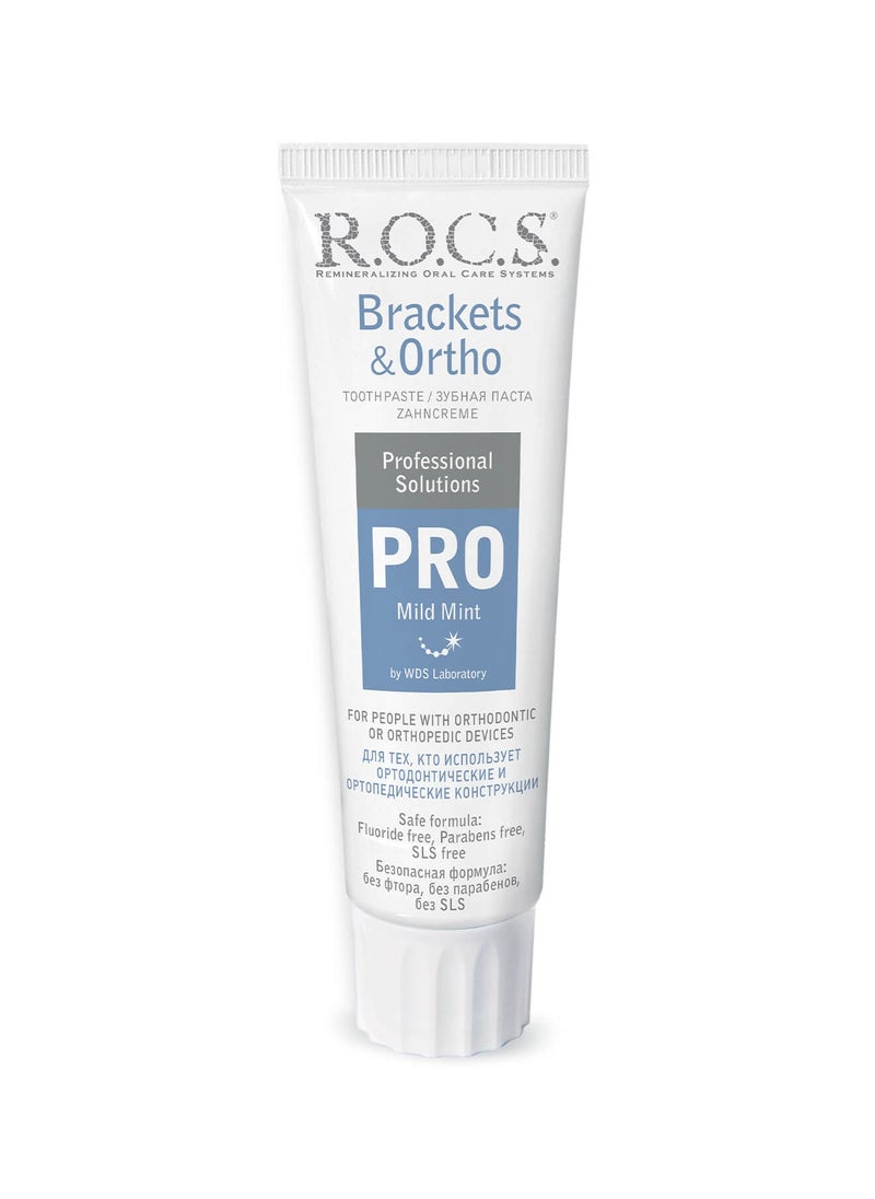 R.O.C.S Toothpaste R.O.C.S.® PRO Brackets & Ortho 135g  - Image 3