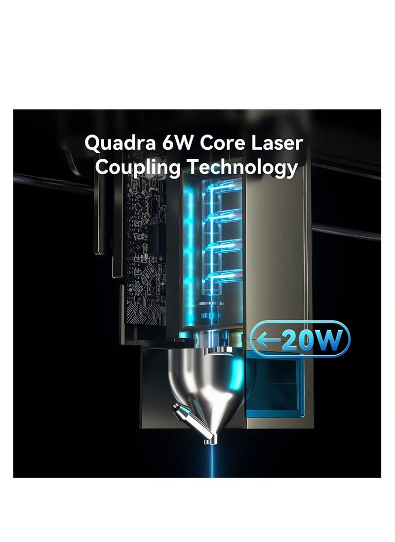 ATOMSTACK - ATOMSTACK S20 PRO Laser Engraving Machine,20W Output Power, 130W Laser Engraver Cutting Machine,Laser Cutter and Engraver Machine - Image 1