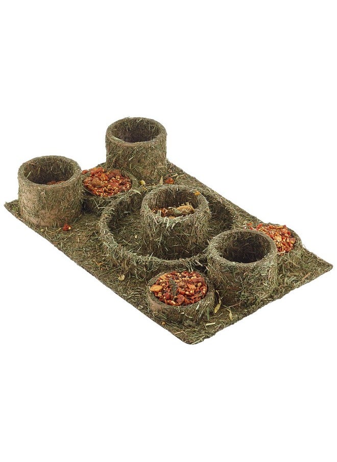 Rosewood Rosewood Naturals Hide ‘N’ Treat Maze, Rabbit Treats & Small Animal Treats, 28cm x 18cm  - Image 1