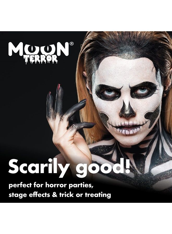 Moon Terror Halloween Face Paint Body Paint by Moon Terror - Set of 6 - SFX Make up, Special Effects Make up - 0.40fl oz - Image 2