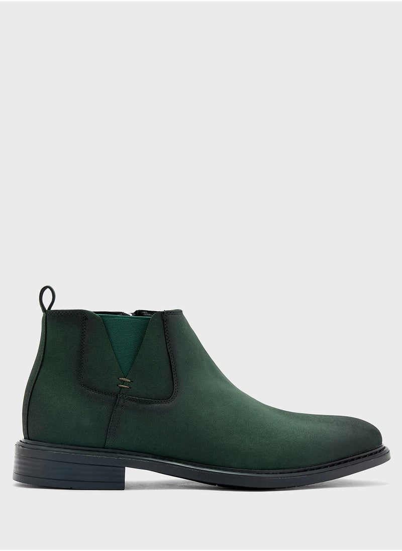 Robert Wood Suede Casual Chelsea Boots  - Image 1
