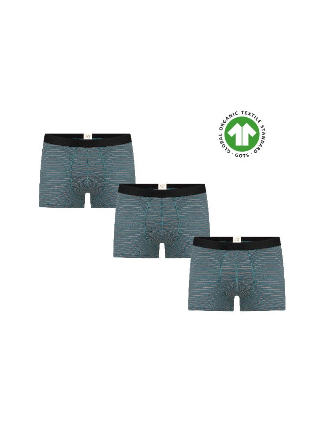 ALBERO NATUR 3P2121-64 Men's Organic Cotton Trunk Shorts - Image 1