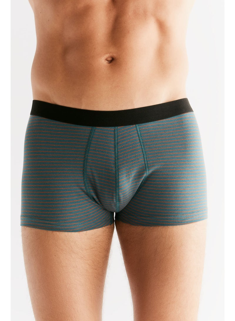 ALBERO NATUR 3P2121-64 Men's Organic Cotton Trunk Shorts - Image 2