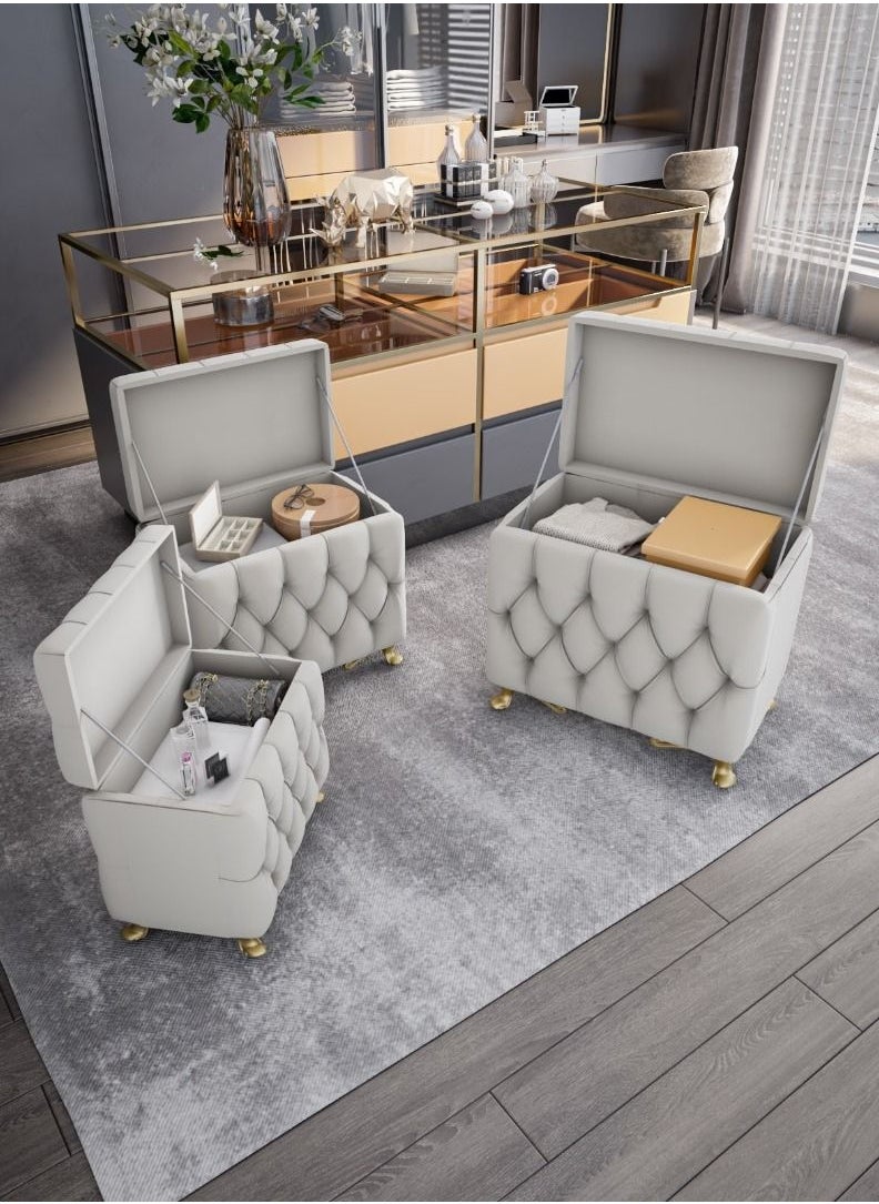 ZAHRAT ALFKHAMAH 3 seater ottoman sofa set with storage box  - Image 1