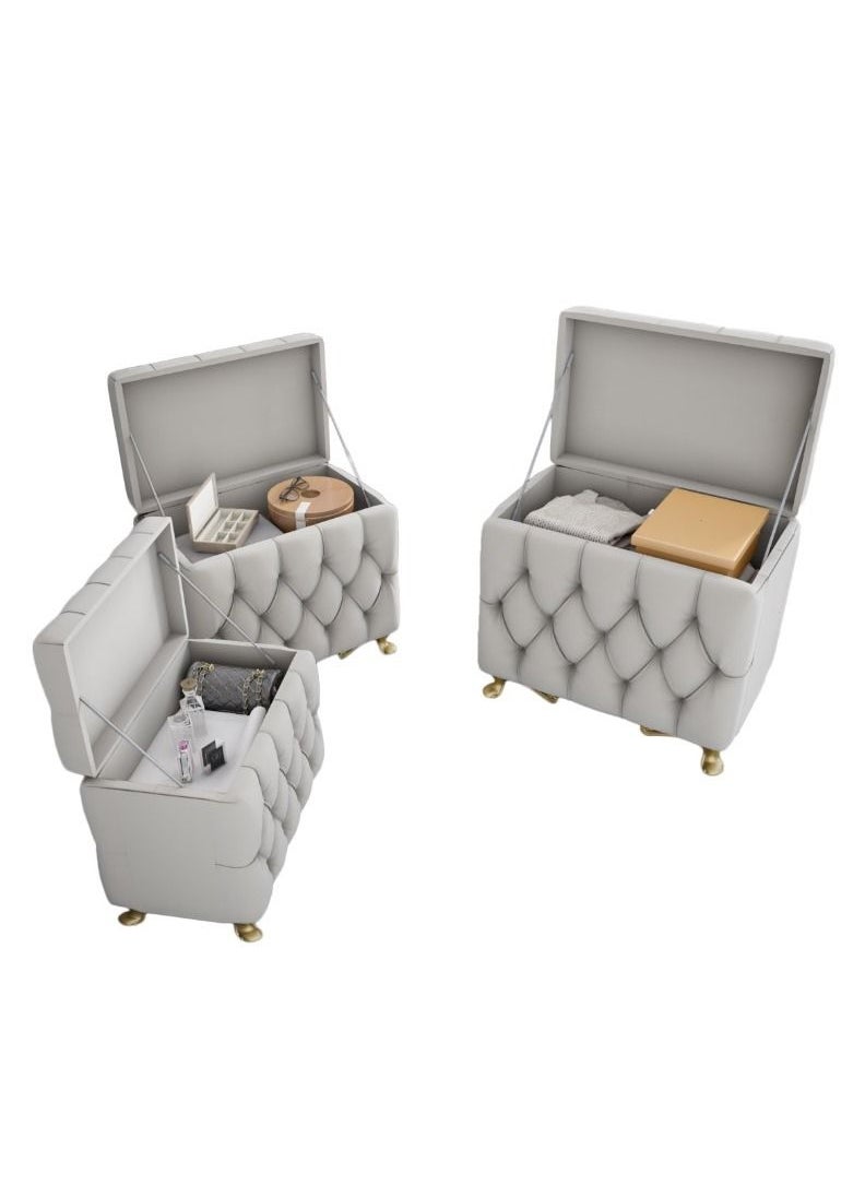 ZAHRAT ALFKHAMAH 3 seater ottoman sofa set with storage box  - Image 2