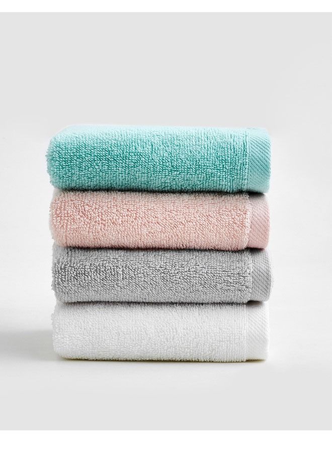 سانلي 4 قطعة عالية الجودة منشفة من القطن الخالص للأطفال 25 * 50 سم - Image 2