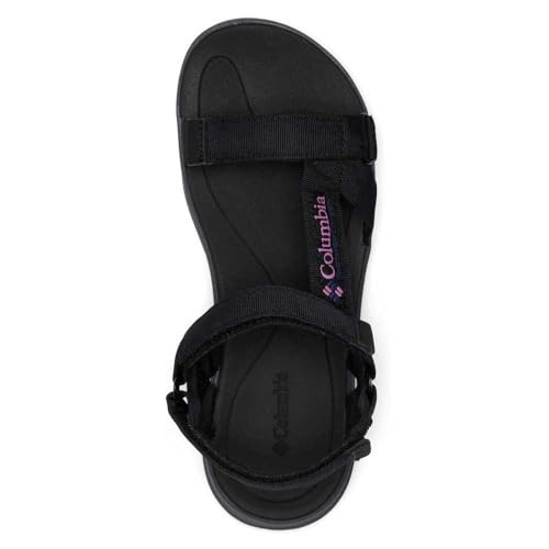 Columbia Women's Globetrot Sandal, Black/Cosmos, 5 - Image 5