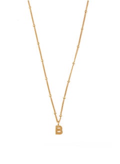 ORELIA LONDON Initial B Satellite Chain Necklace  - Image 1