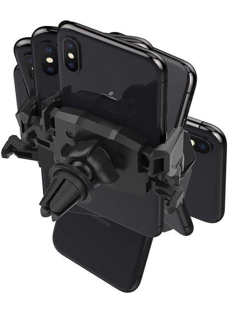 Spigen Click.R Air Vent Car Mount With One -Touch Technology - Black - Image 4