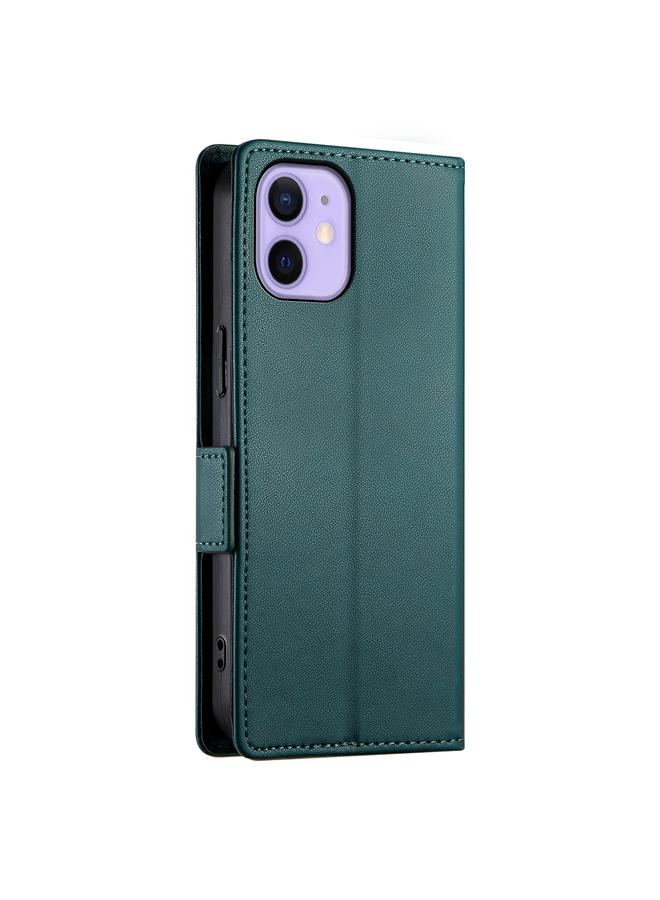 زبون جراب لهاتف iPhone 12 mini مع مشبك جانبي مغناطيسي من الجلد المصقول - Image 3