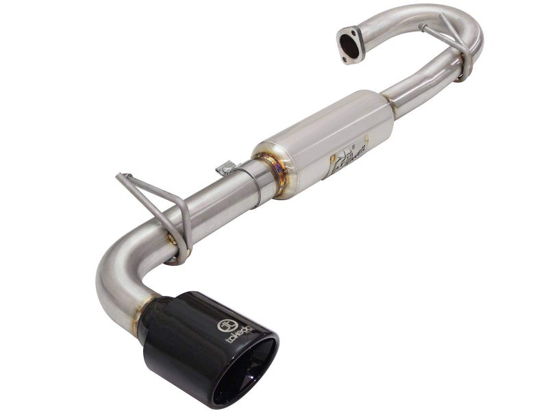aFe Power 49-36025-B 2-1/4" - 2-1/2" Stainless Steel Axle-Back Exhaust System - Image 1