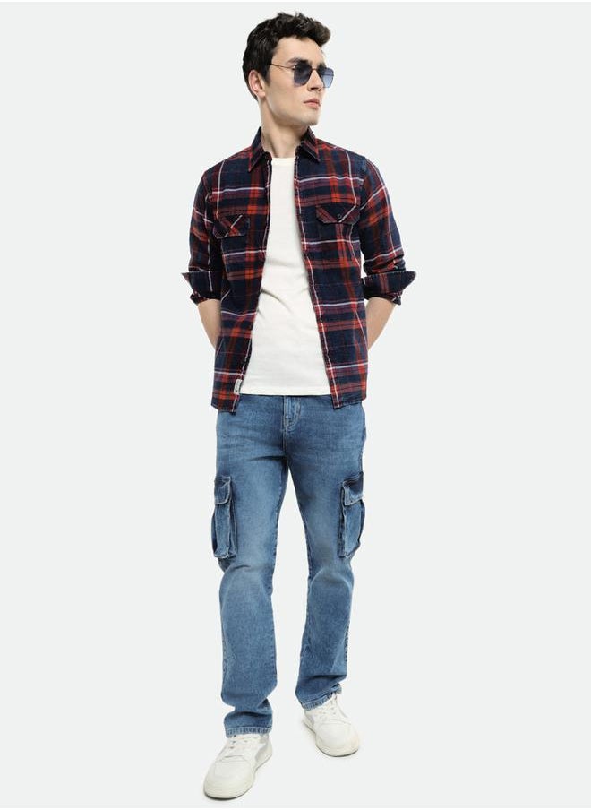 Mid Rise Straight Fit Cargo Washed Jeans - pzsku/Z00100A8451181C94B37CZ/45/_/1728492684/b7ef1fbc-9dd9-4a5c-bde9-2a624ffea193