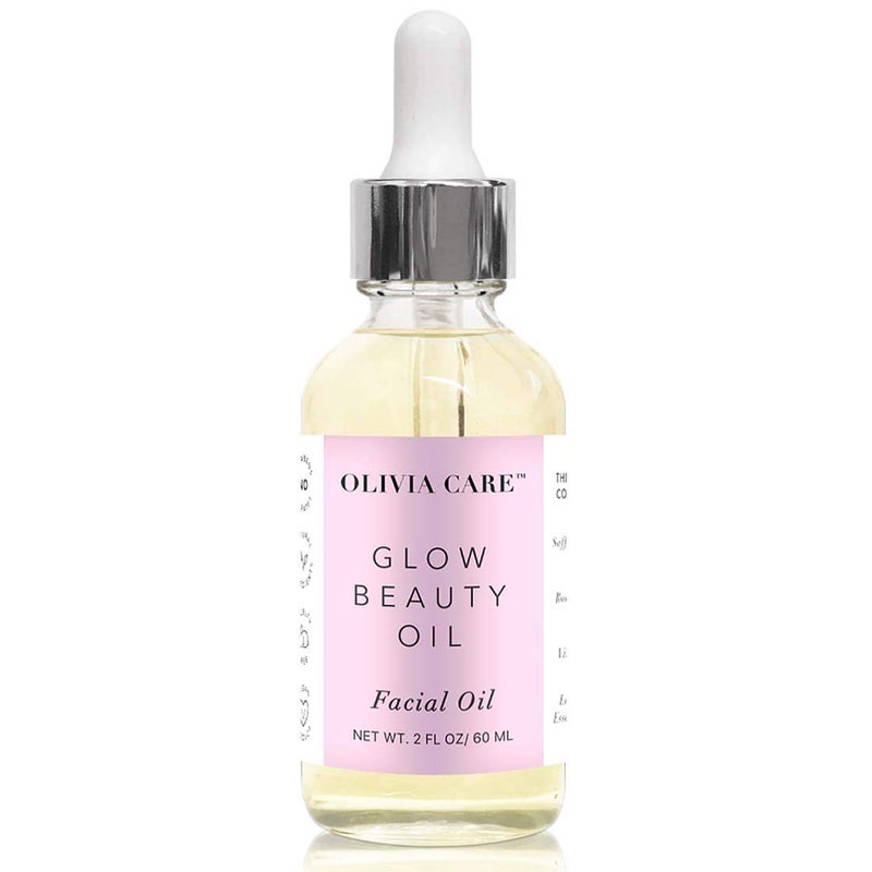 Olivia Care Facial Oil For Glowing Skin Infused with Rosehip, Safflower, Vitamin E & Lavender Essential Oil - Moisturize, Calms, Clear Pores & Antioxidants, Helps in Removing Acne scars - Image 1