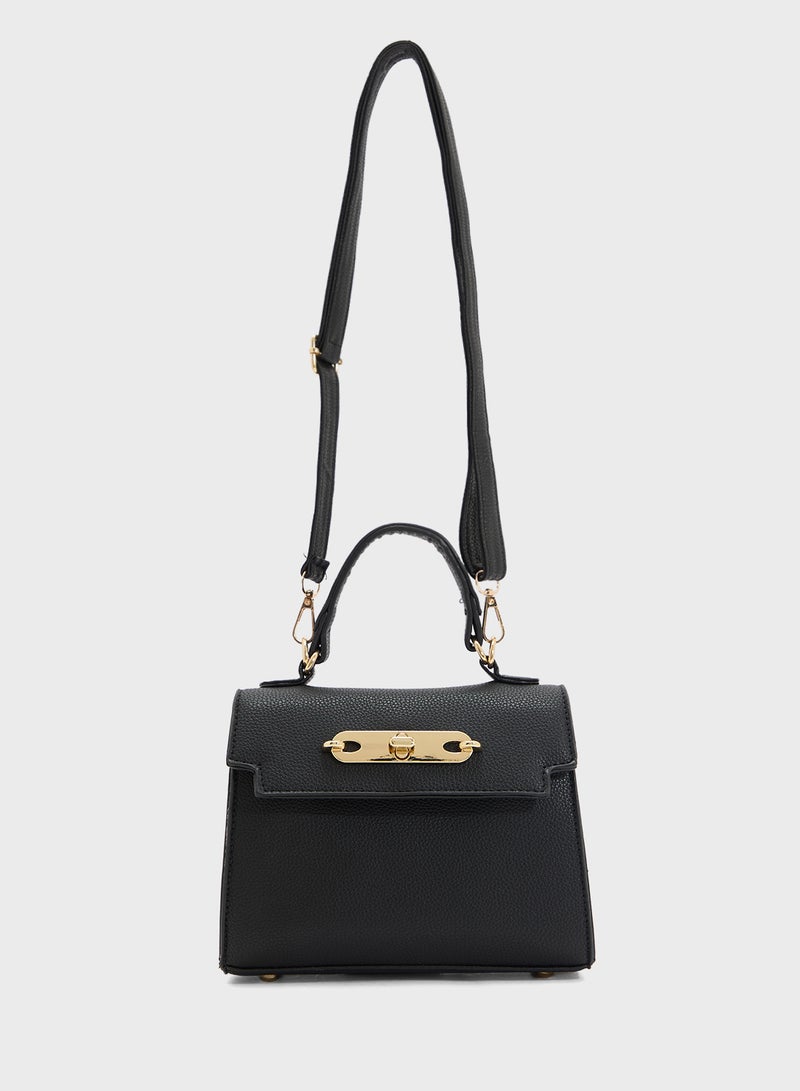 ELLA Womens Satchel With Buckle  - Image 1