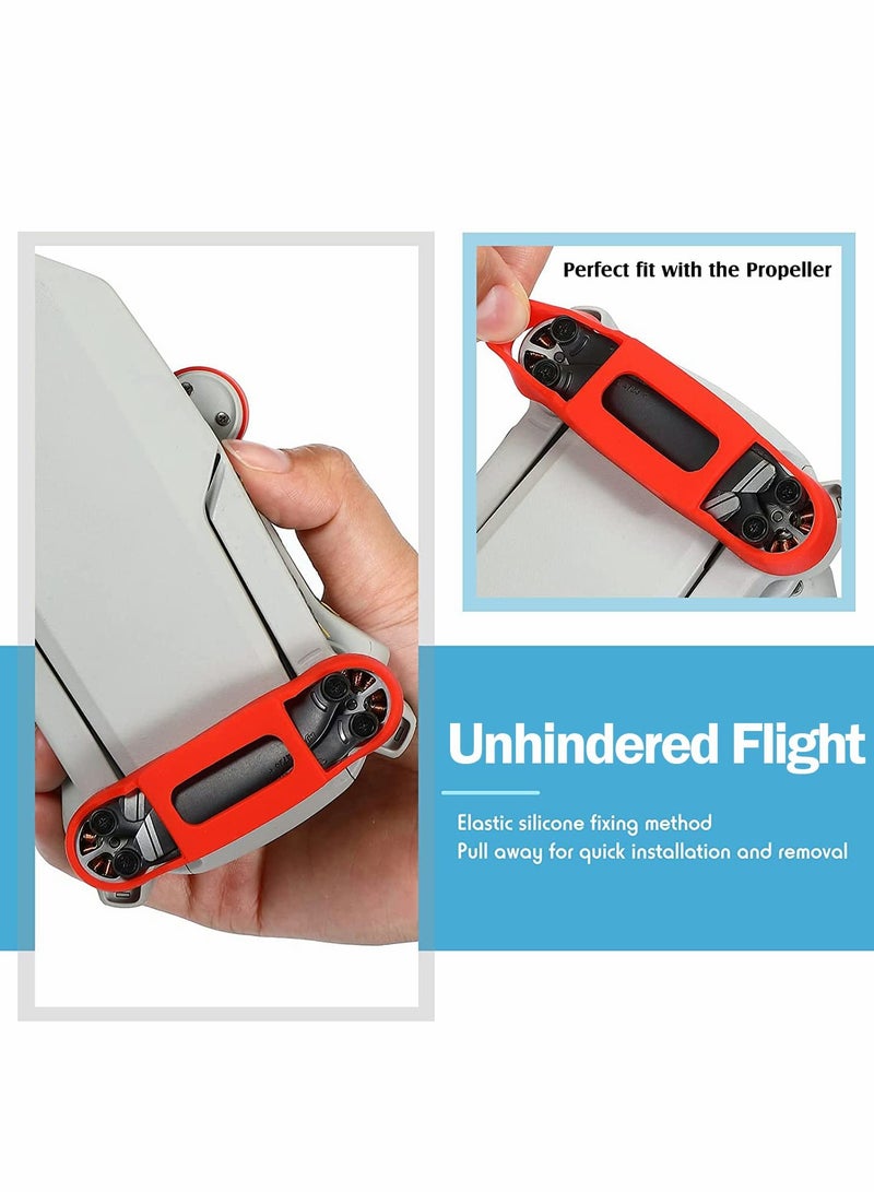 Propellers Holder Strap Props Blades Silicone Stabilizer Fixator Accessories Compatible with Mavic Mini 2 - Image 3