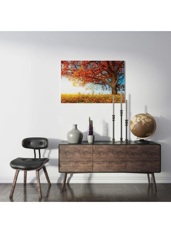 Home Gallery Wild Orange Flowers Floral Canvas Art Print 120x80 - Image 4