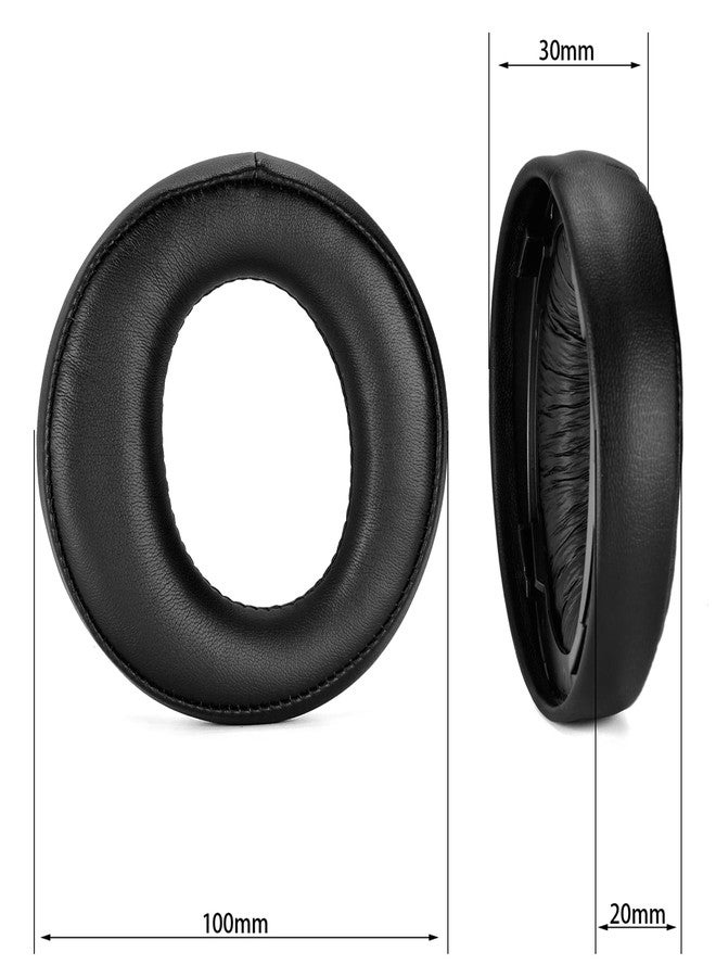 defean Replacement Black Cushion Ear Pads Earmuff earpads Cup Cover Pillow Compatible with Sony ps3 ps4 Gold Wireless CECHYA-0083 Stereo 7.1 Virtual Surround Headphone Headset - Image 3