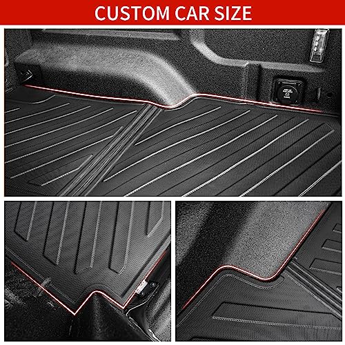 Thinzyou Bed Mat Compatible with 2020-2025 2026 Jeep Gladiator 5FT Truck Bed Mat Trunk Bed Liner TPE All Weather 2024 Jeep Gladiator Accessories (5FT, Truck Bed Mat) - Image 4