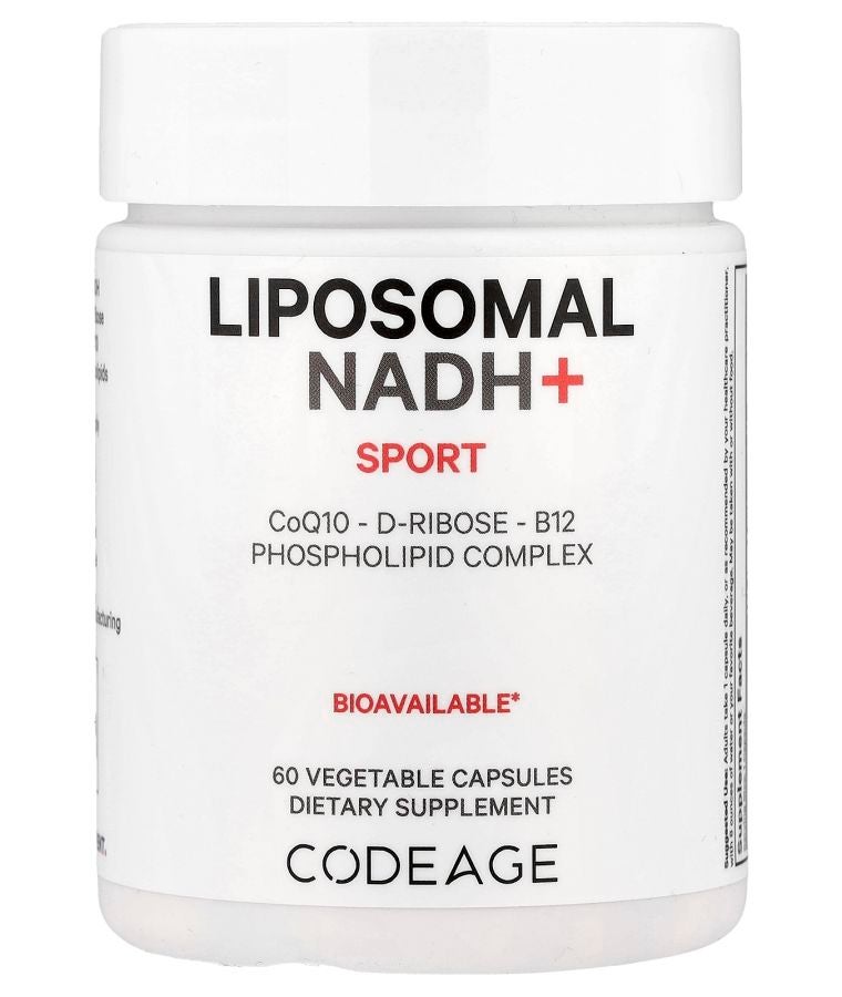 Codeage Sport Liposomal NADH+ 60 Vegetable Capsules