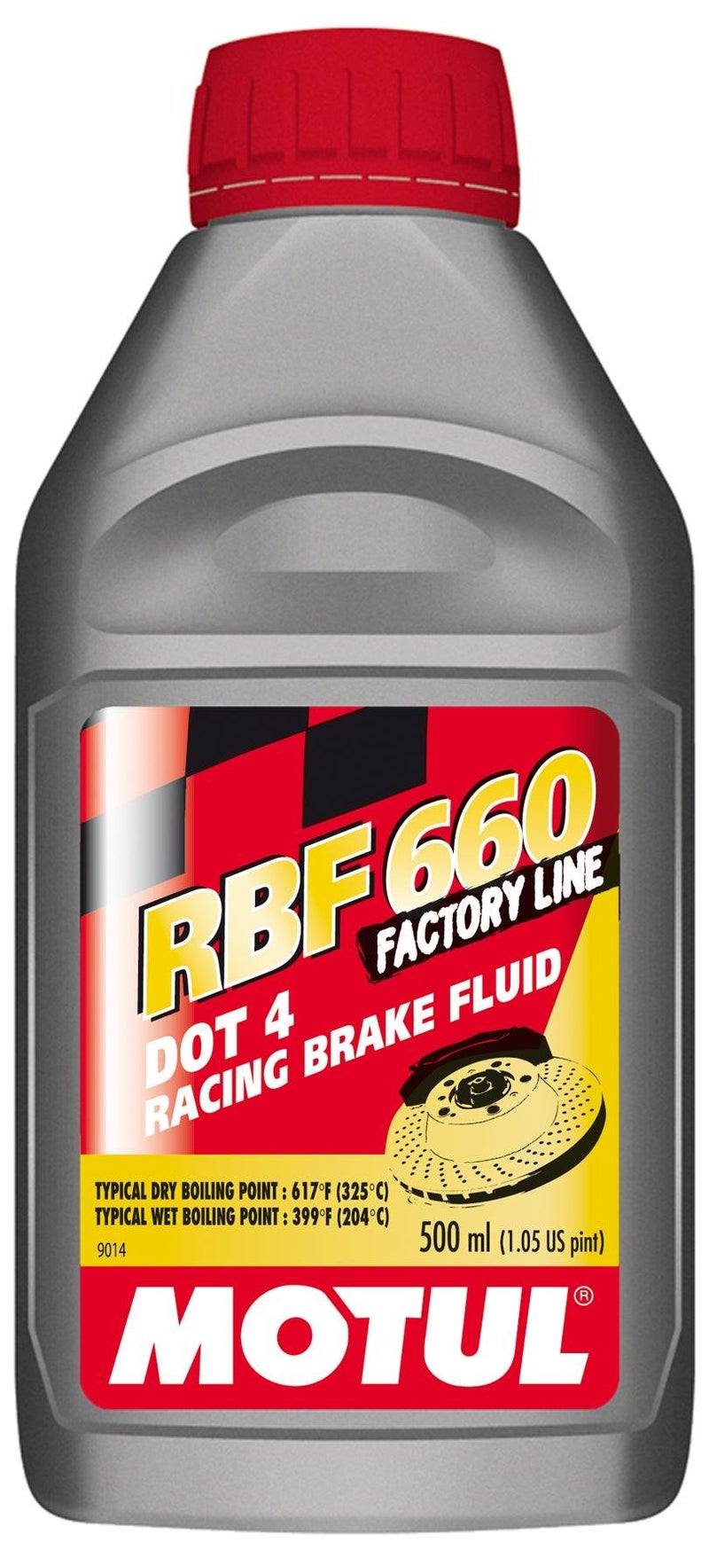 Motul RBF 660 - Racing DOT 4 Brake Fluid 500ml (Pack of 4) - Image 2