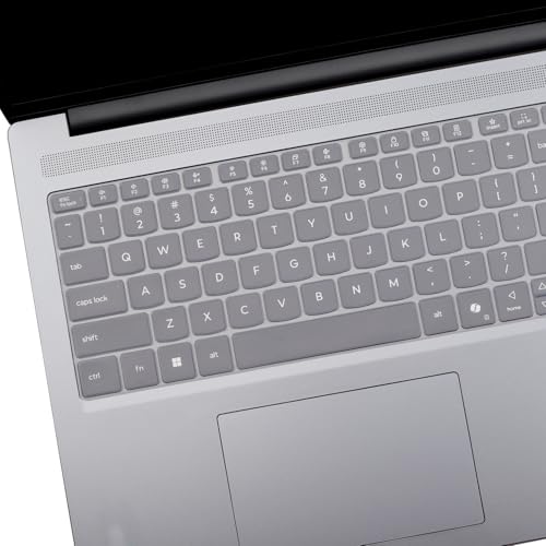 Saco Laptop Keyboard Cover Compatible for 2025 Lenovo IdeaPad Slim 3 15IRH10 15Q8X10 Model 83K100C6IN, 83K100CGIN, 83K100CJIN Series 15.3 Inch Laptop, Silicone Clear - Image 3