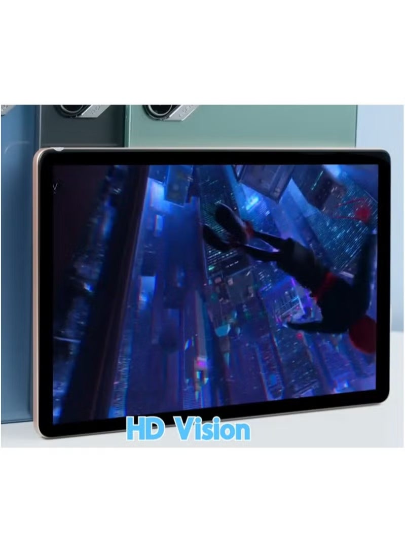 Telzeal P200 11-Inch Android 13 Tablet | 12GB RAM + 512GB Storage | 10000mAh Battery | Dual SIM 4G LTE | Wireless Keyboard & Mouse Bundle | Slim Design for Study, Work & Entertainment – Green - Image 3