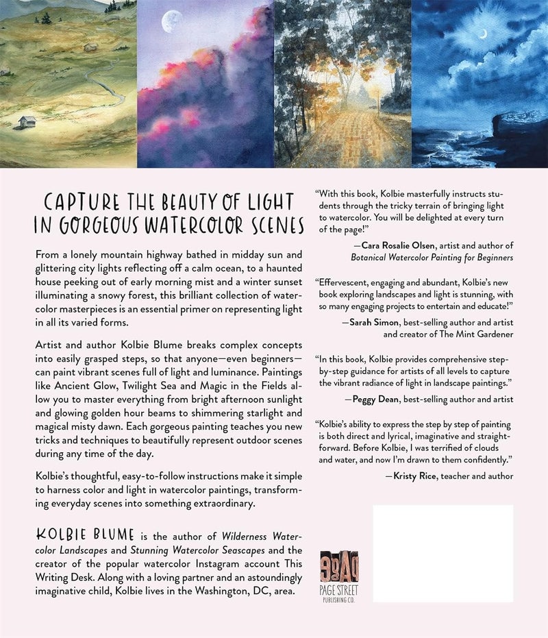 Mastering Light in Watercolor: 25 Stunning Projects That Explore Painting Sunsets, Nighttime Scenes, Sunny Landscapes, and More - Image 2