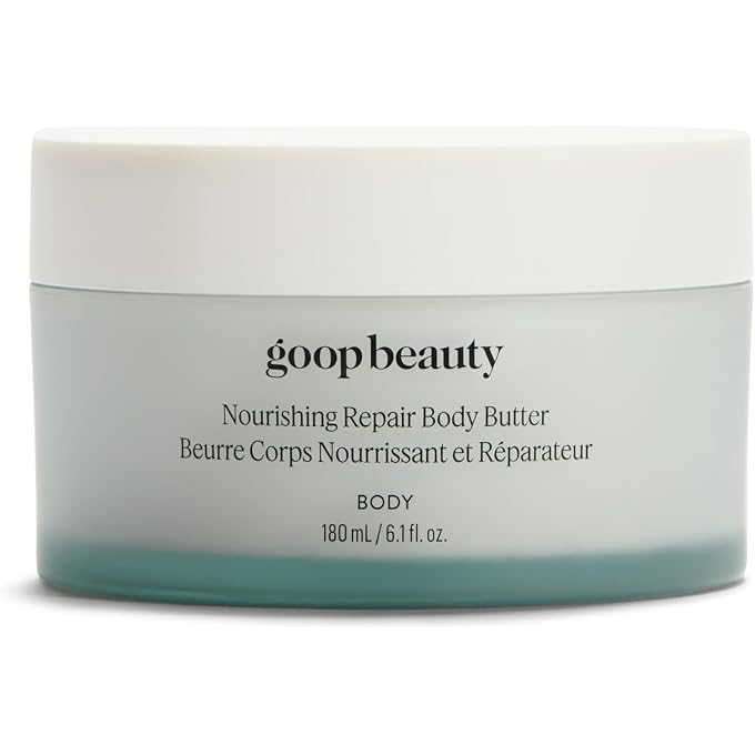 Goop Beauty Body Butter | Body Lotion for Dry Skin & Skin Repair | Bacuri, Cupuau, & Shea Butter | Firming Body Lotion for Smooth Skin | Paraben, Silicone, and Fragrance Free Body Lotion | 6.1 fl oz - Image 1