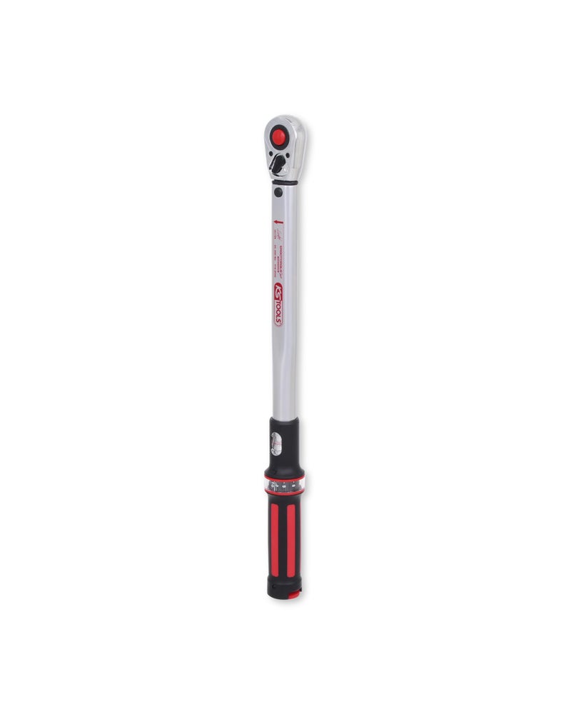 12 ERGOTORQUEprecision torque wrench with reversible ratchet head 20200Nm promotion red