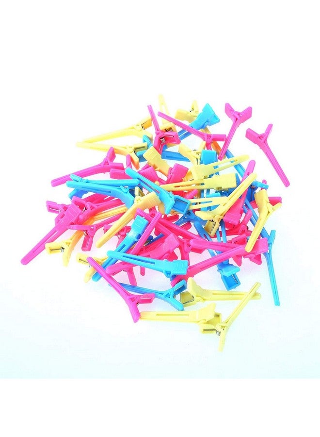 Vruping 60Pcs Perms Hair Clips Hair Barrette Hairdressing Clamps With Good Tension To Ensure Firm Grip Professional Perms Tools Suitable For Hair Salons Homes And Other Places 3 Color - Image 1