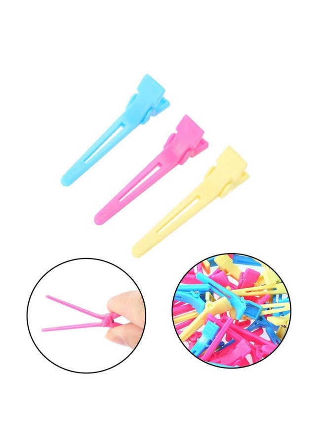 Vruping 60Pcs Perms Hair Clips Hair Barrette Hairdressing Clamps With Good Tension To Ensure Firm Grip Professional Perms Tools Suitable For Hair Salons Homes And Other Places 3 Color - Image 3