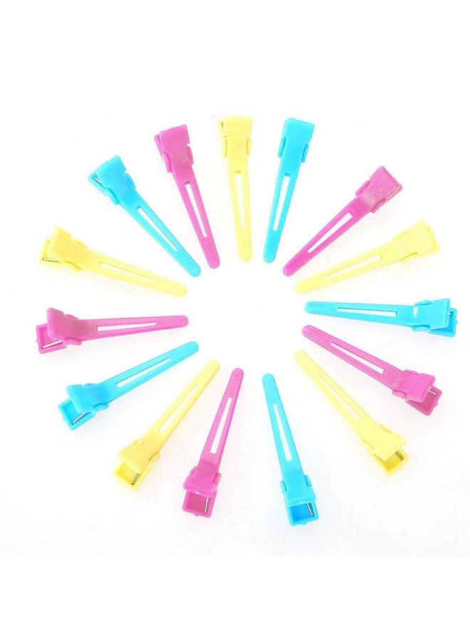 Vruping 60Pcs Perms Hair Clips Hair Barrette Hairdressing Clamps With Good Tension To Ensure Firm Grip Professional Perms Tools Suitable For Hair Salons Homes And Other Places 3 Color - Image 2