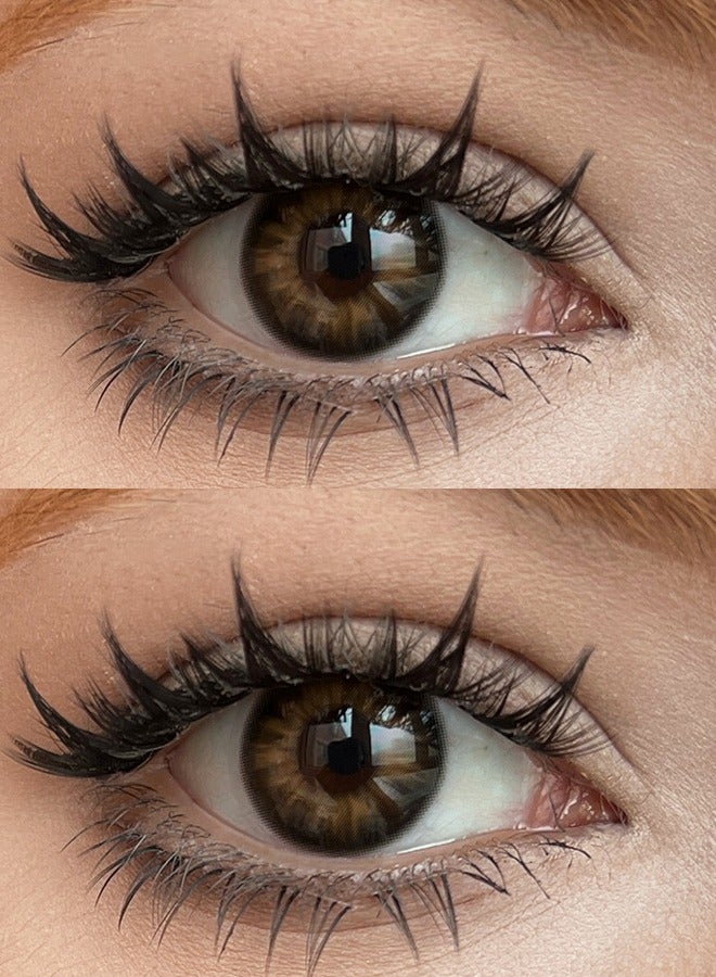 سيدة جديدة يشلايدي مولي بلاك 14.00 ملم عدسات لاصقة ملونة للاستعمال اليومي السنو - Image 2