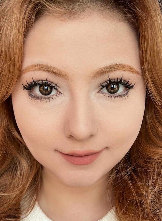 سيدة جديدة يشلايدي مولي بلاك 14.00 ملم عدسات لاصقة ملونة للاستعمال اليومي السنو - Image 3