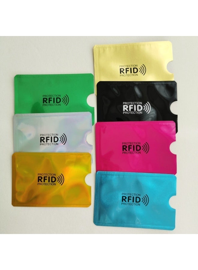 10 قطع من حاملات بطاقات حجب تقنية RFID المصنوعة من الألومنيوم، غلاف آمن مضاد للمسح الضوئي لبطاقات حجب تقنية RFID، أفضل طريقة لحماية بطاقات الائتمان من السرقة الإلكترونية - Image 4