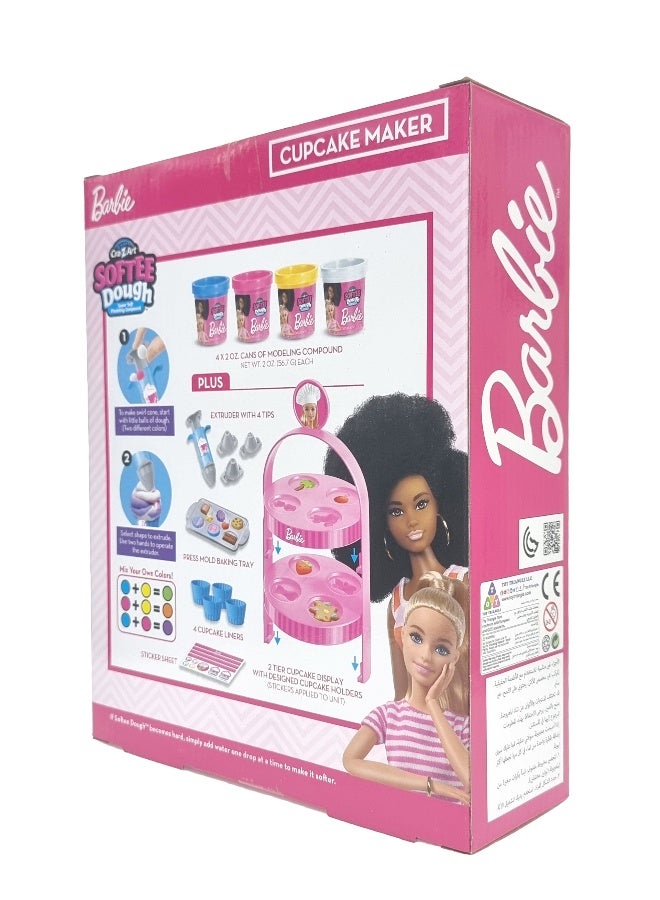 Barbie Softee Dough Cupcake Maker - Image 2