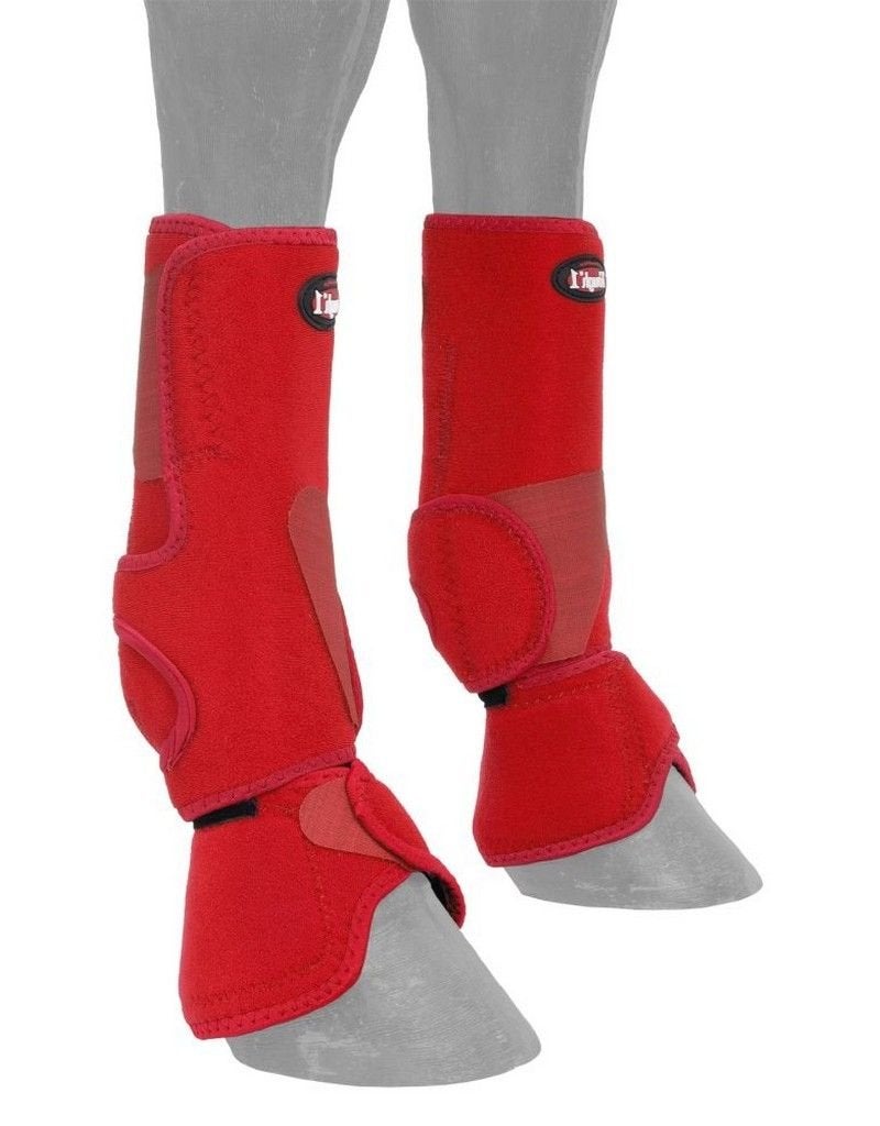 Tough 1 Performers 1st Choice Combo Boots, Red, Medium - Image 2