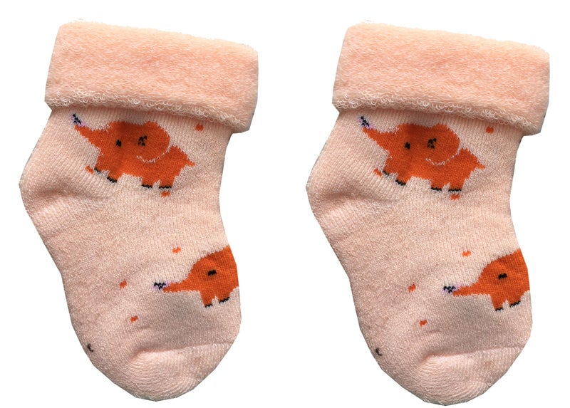 CLUZE New Born Baby Ankle Length Socks Gift Set - Winter Multi Design Woolen Socks for Infants/Kids (0-6 Months) (Pack of 6) - Image 4