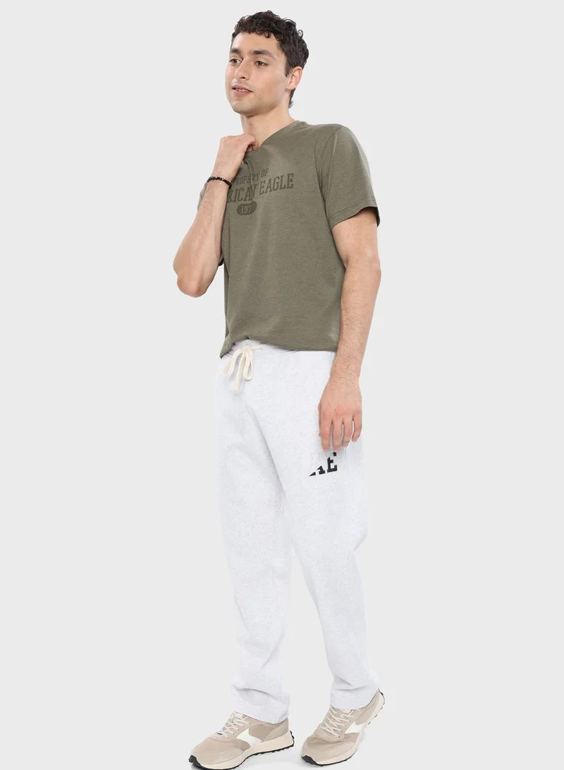 American Eagle Logo Drawstring Sweatpants