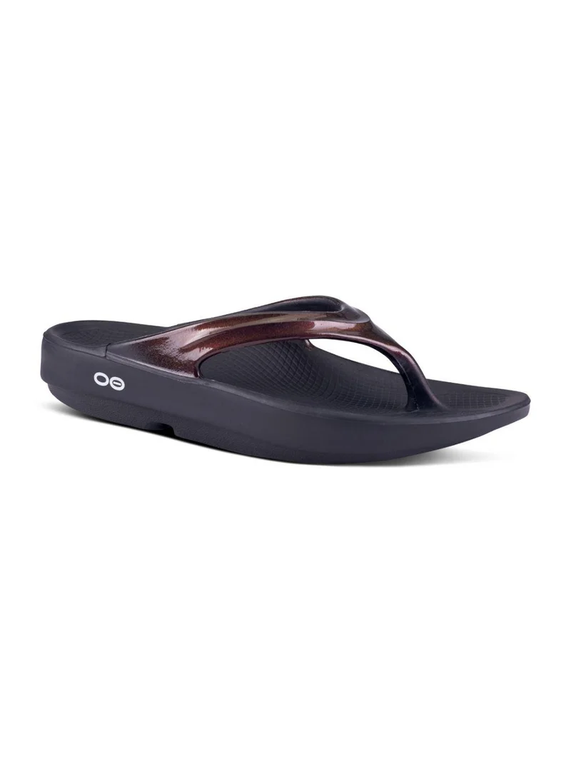 أوفوس UNISEX OOLALA THONG SPORTS SANDALS CABERNET