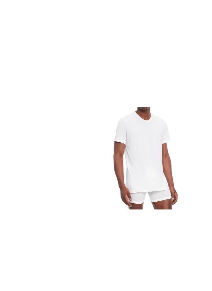 Tommy Hilfiger Sport Tommy Hilfiger Men's Cotton Classic V-Neck 3 Pack  - Image 5