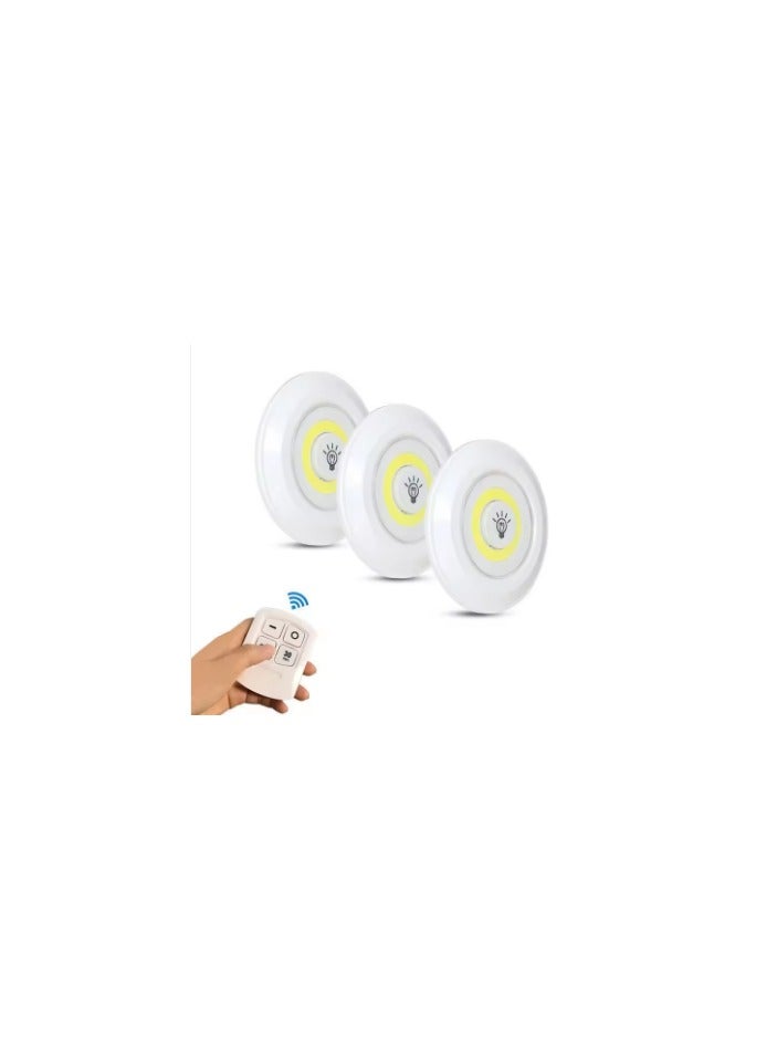 3 سبوت مصباح ليلي Led يعمل باللمس يعمل بالطاقة ، مصباح حثي Led ، حركة عالية الجودة قابلة لإعادة الشحن ، Led ليلي ، بدون دوار ، عن بعد - Image 2