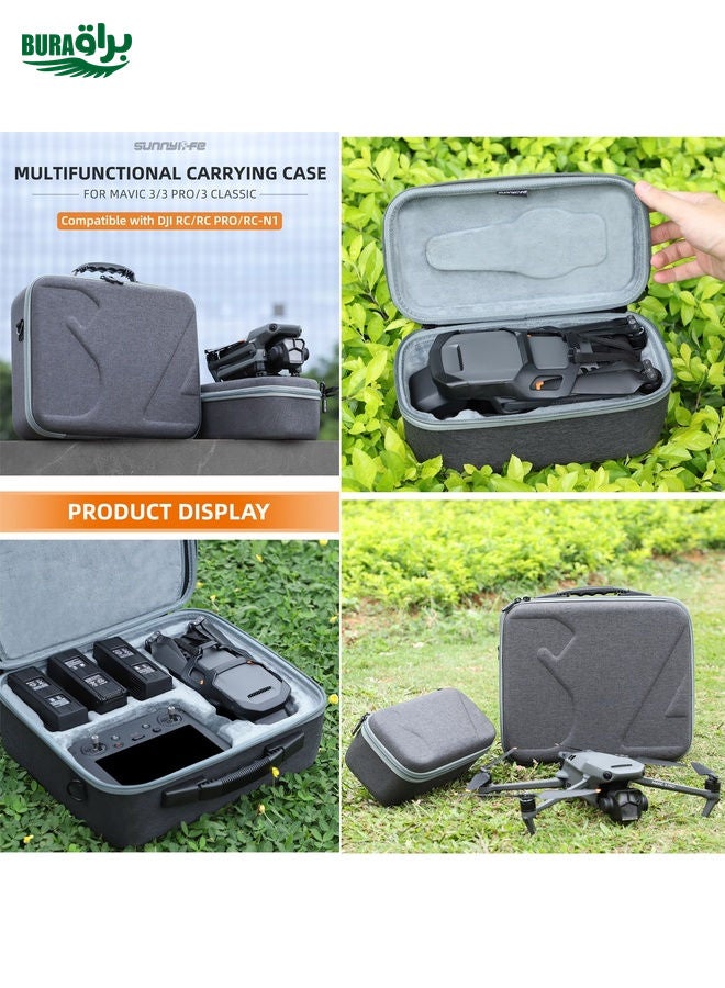 BURAQ For DJI Mavic 3 Pro /  3 Classic / 3 Sunnylife Storage Bag Handbag Drone Body Bag - Image 4